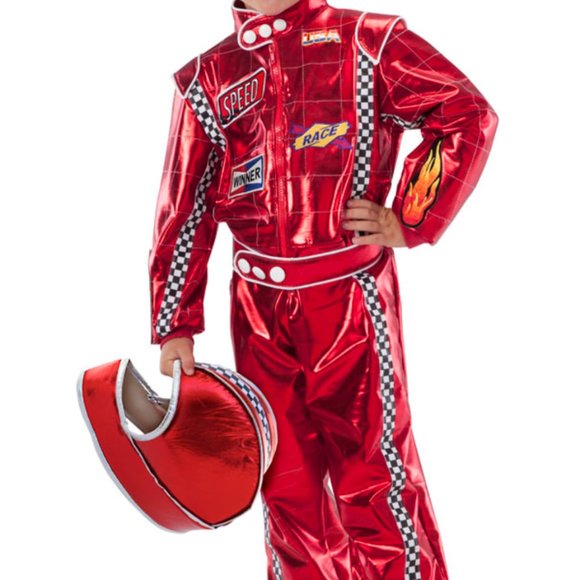 Teetot And Company Costumes Red Race Car Driver Costume Poshmark